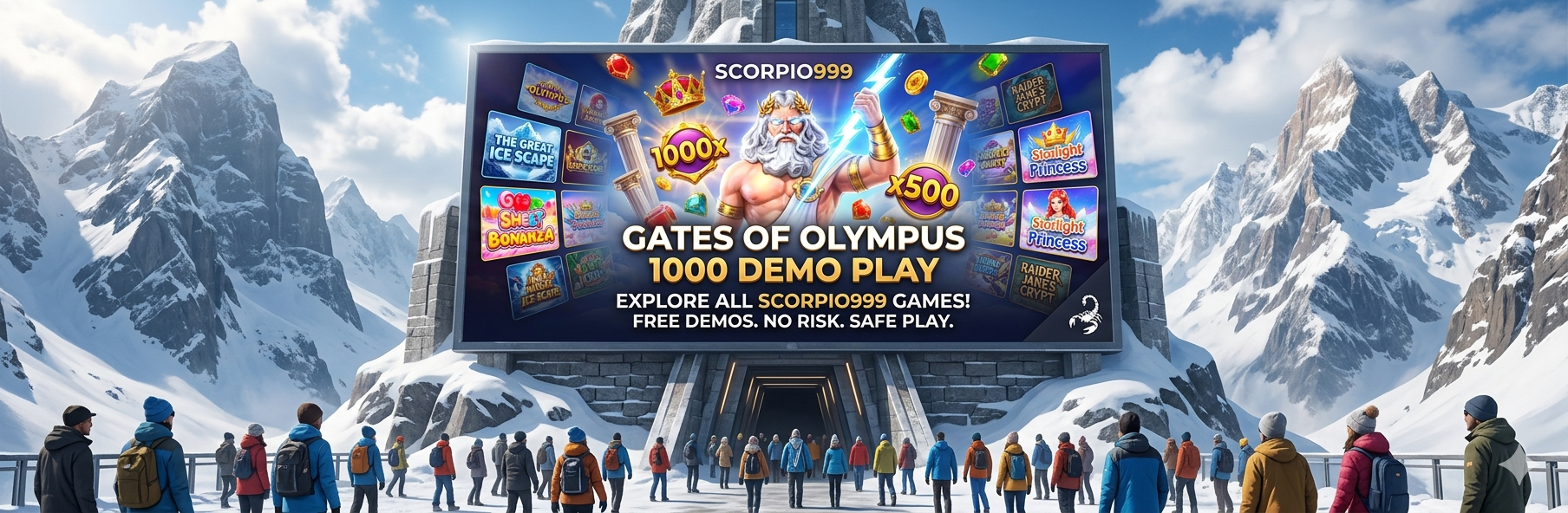 Masterclass Scorpio999: Kuasai Gates of Olympus x1000